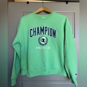 Champion Mint Green Athletic Club Sweatshirt